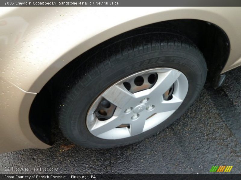 Sandstone Metallic / Neutral Beige 2005 Chevrolet Cobalt Sedan