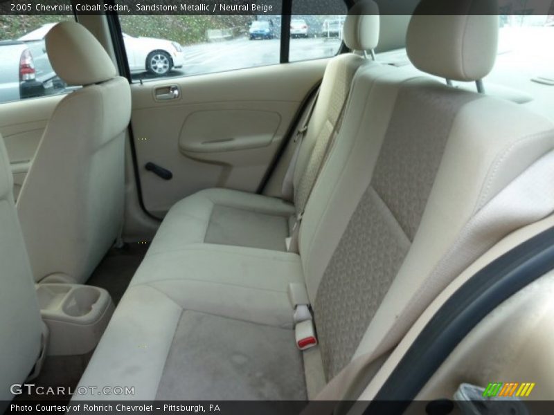 Sandstone Metallic / Neutral Beige 2005 Chevrolet Cobalt Sedan
