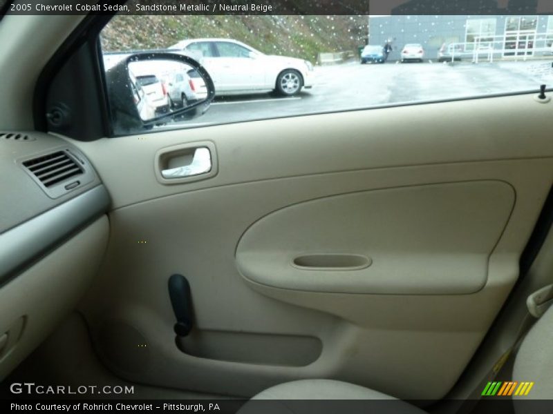 Sandstone Metallic / Neutral Beige 2005 Chevrolet Cobalt Sedan
