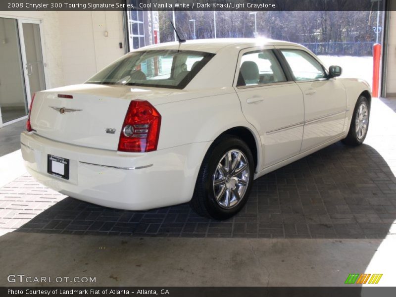 Cool Vanilla White / Dark Khaki/Light Graystone 2008 Chrysler 300 Touring Signature Series