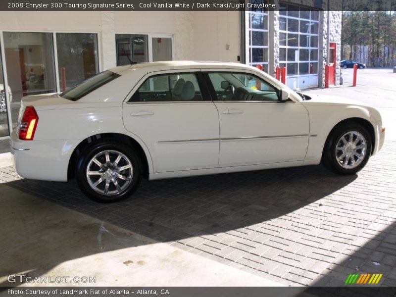 Cool Vanilla White / Dark Khaki/Light Graystone 2008 Chrysler 300 Touring Signature Series