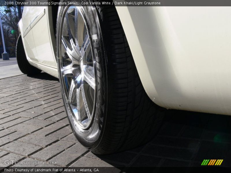 Cool Vanilla White / Dark Khaki/Light Graystone 2008 Chrysler 300 Touring Signature Series