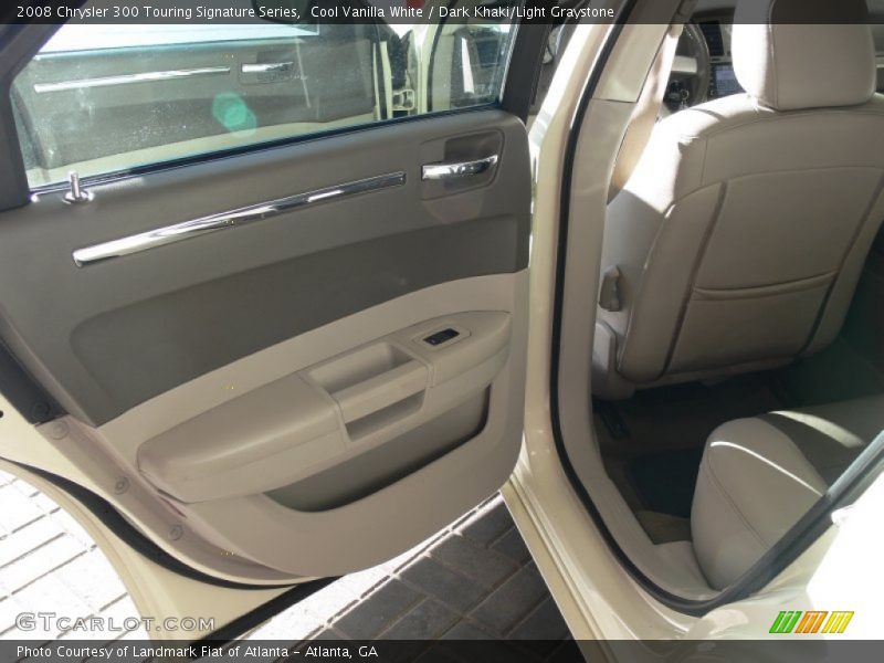 Cool Vanilla White / Dark Khaki/Light Graystone 2008 Chrysler 300 Touring Signature Series