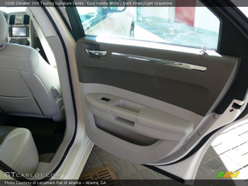 Cool Vanilla White / Dark Khaki/Light Graystone 2008 Chrysler 300 Touring Signature Series