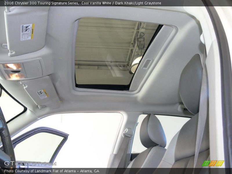 Cool Vanilla White / Dark Khaki/Light Graystone 2008 Chrysler 300 Touring Signature Series