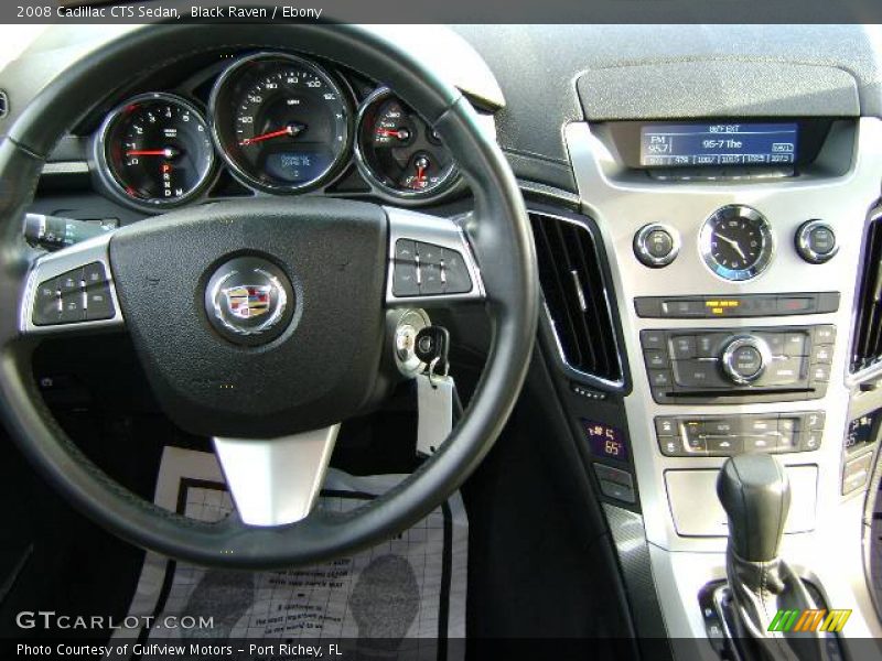 Black Raven / Ebony 2008 Cadillac CTS Sedan