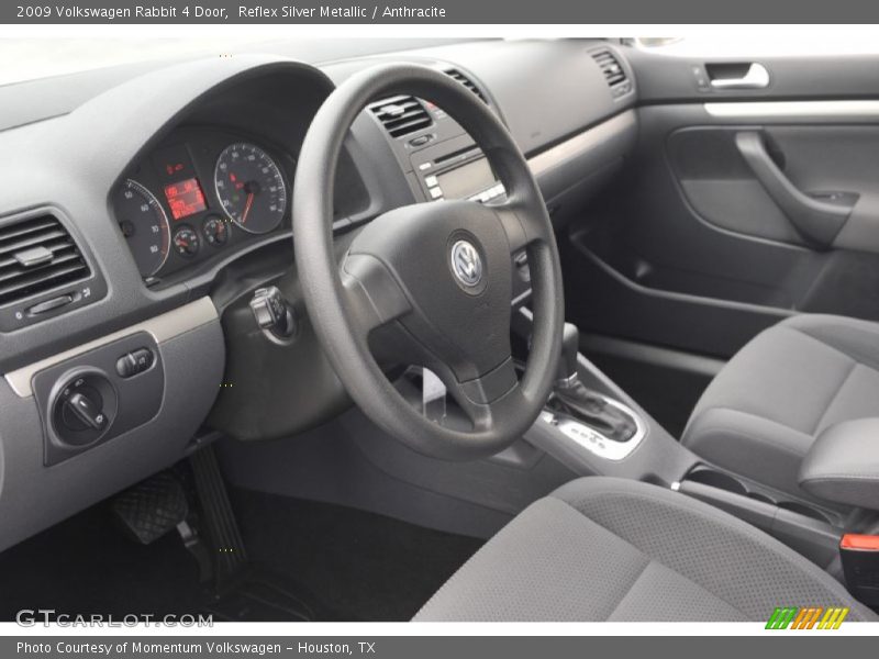  2009 Rabbit 4 Door Anthracite Interior