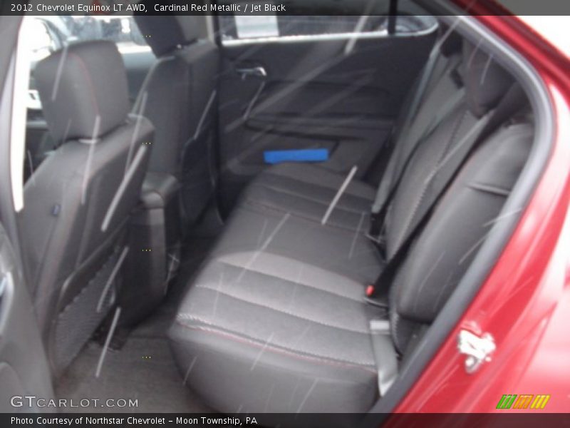 Cardinal Red Metallic / Jet Black 2012 Chevrolet Equinox LT AWD