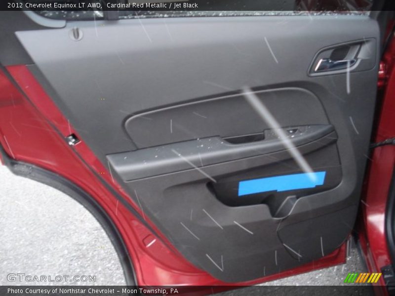 Cardinal Red Metallic / Jet Black 2012 Chevrolet Equinox LT AWD