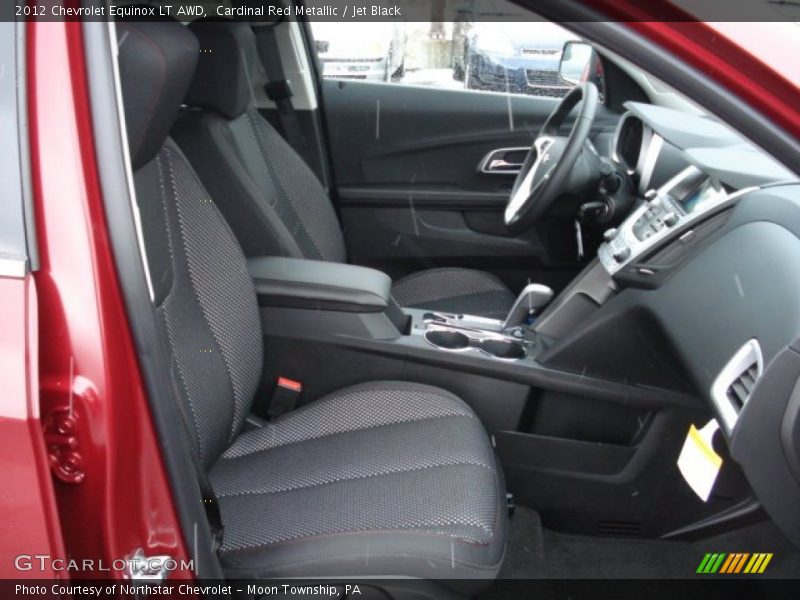 Cardinal Red Metallic / Jet Black 2012 Chevrolet Equinox LT AWD