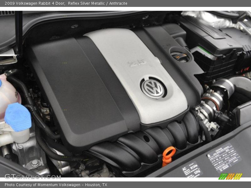 2009 Rabbit 4 Door Engine - 2.5 Liter DOHC 20-Valve 5 Cylinder