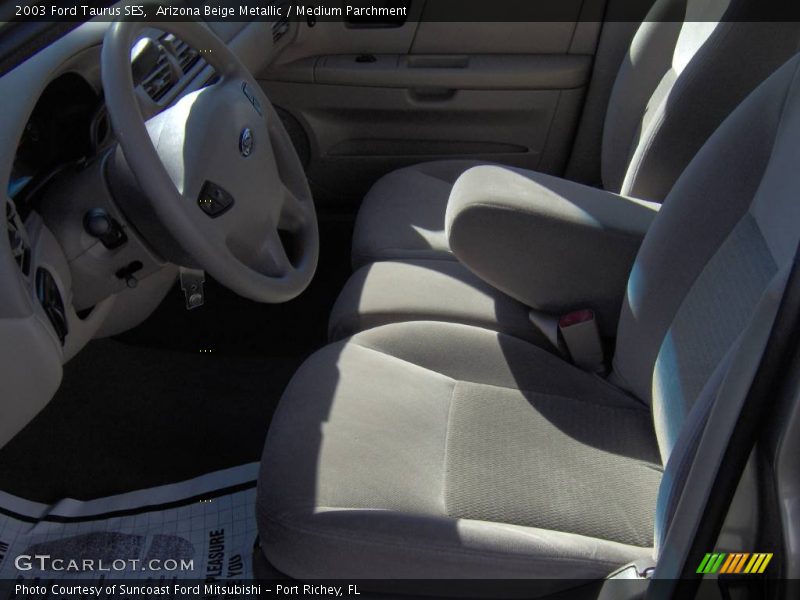 Arizona Beige Metallic / Medium Parchment 2003 Ford Taurus SES