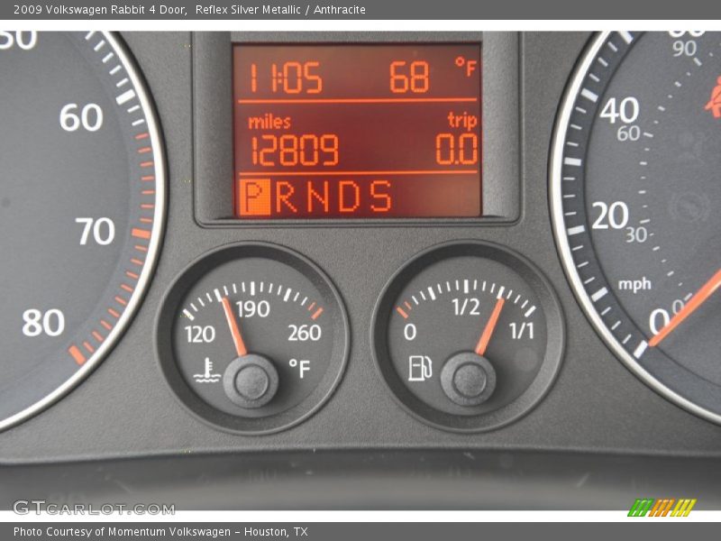 Reflex Silver Metallic / Anthracite 2009 Volkswagen Rabbit 4 Door