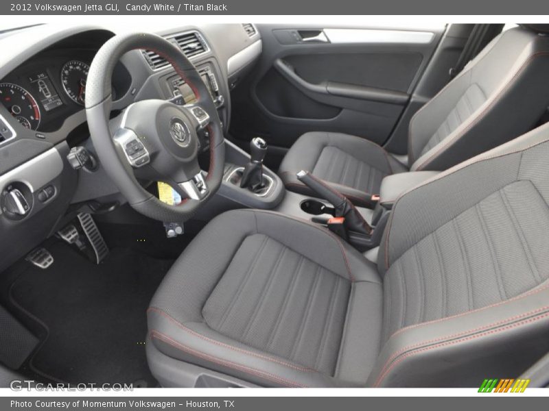 2012 Jetta GLI Titan Black Interior