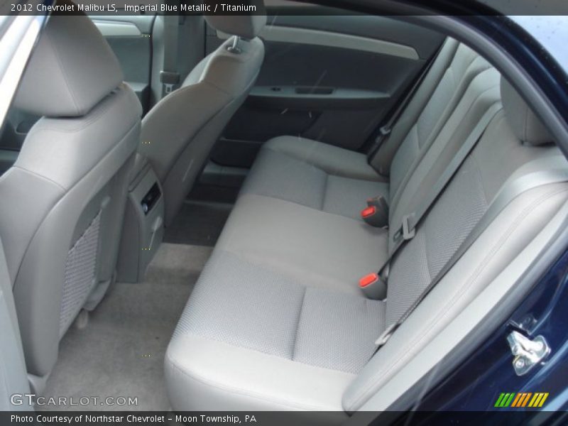 Imperial Blue Metallic / Titanium 2012 Chevrolet Malibu LS