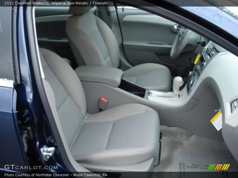 Imperial Blue Metallic / Titanium 2012 Chevrolet Malibu LS