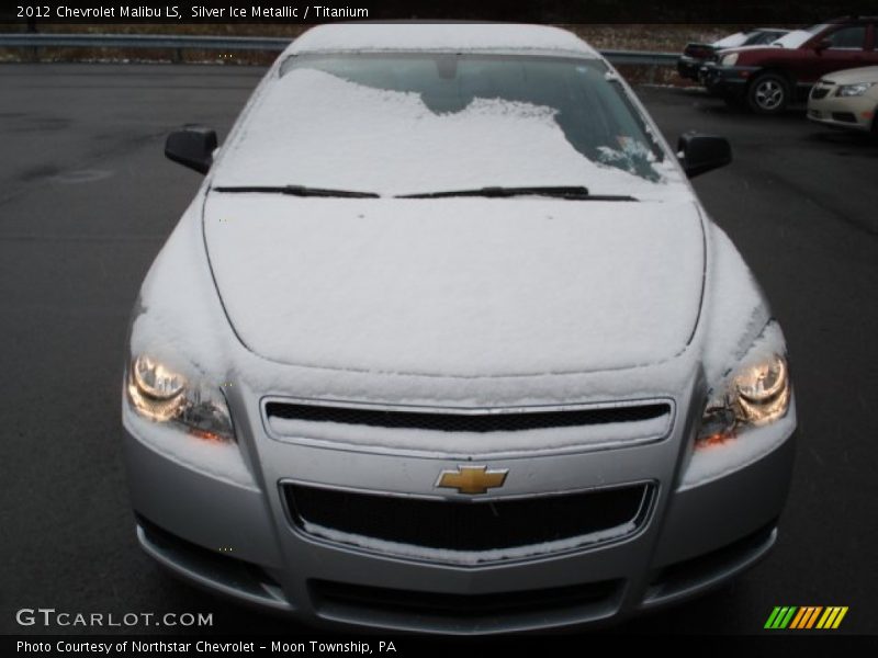 Silver Ice Metallic / Titanium 2012 Chevrolet Malibu LS