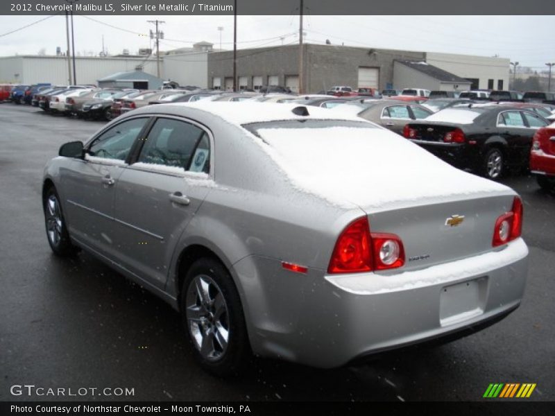 Silver Ice Metallic / Titanium 2012 Chevrolet Malibu LS