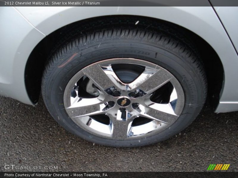 Silver Ice Metallic / Titanium 2012 Chevrolet Malibu LS