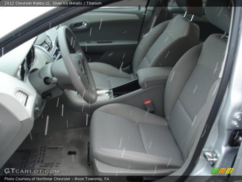 Silver Ice Metallic / Titanium 2012 Chevrolet Malibu LS