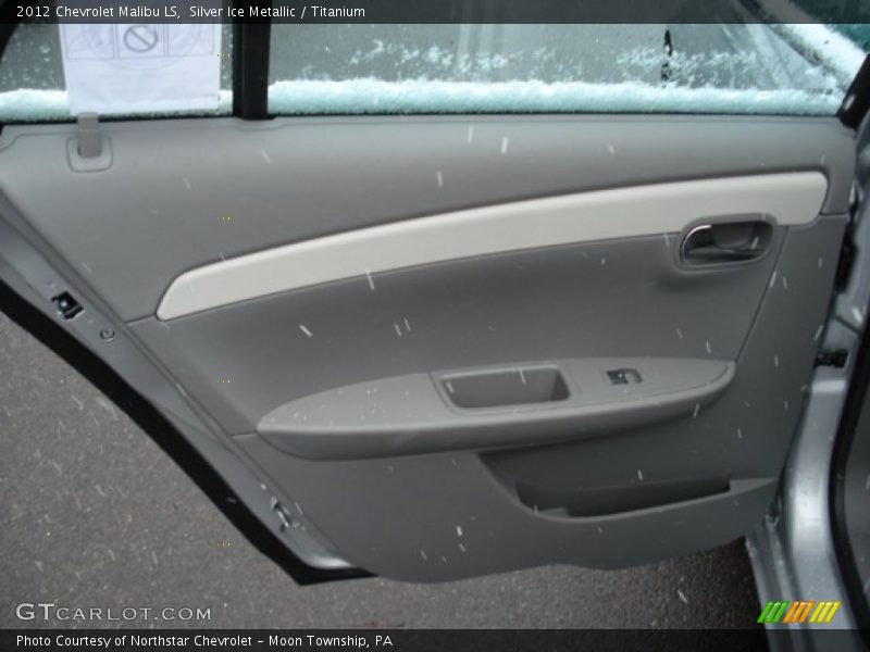 Silver Ice Metallic / Titanium 2012 Chevrolet Malibu LS