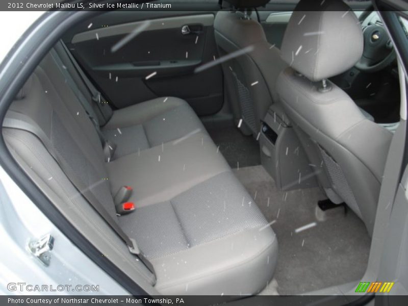 Silver Ice Metallic / Titanium 2012 Chevrolet Malibu LS
