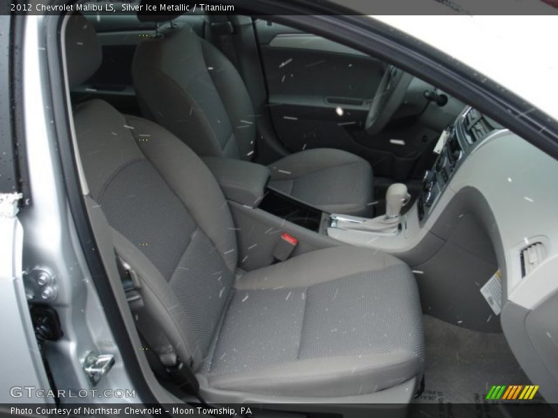 Silver Ice Metallic / Titanium 2012 Chevrolet Malibu LS