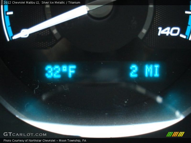 Silver Ice Metallic / Titanium 2012 Chevrolet Malibu LS