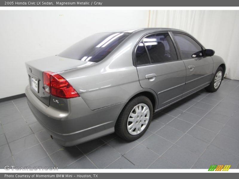 Magnesium Metallic / Gray 2005 Honda Civic LX Sedan