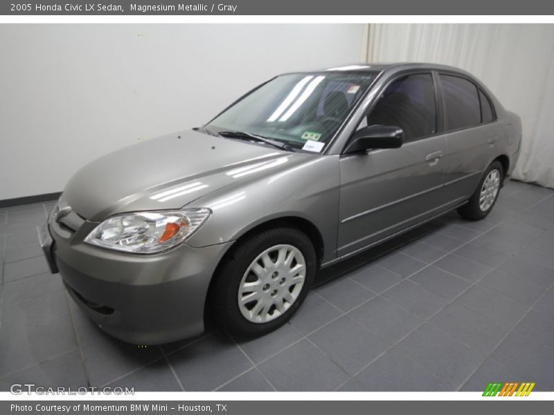 Magnesium Metallic / Gray 2005 Honda Civic LX Sedan