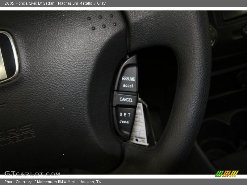 Magnesium Metallic / Gray 2005 Honda Civic LX Sedan