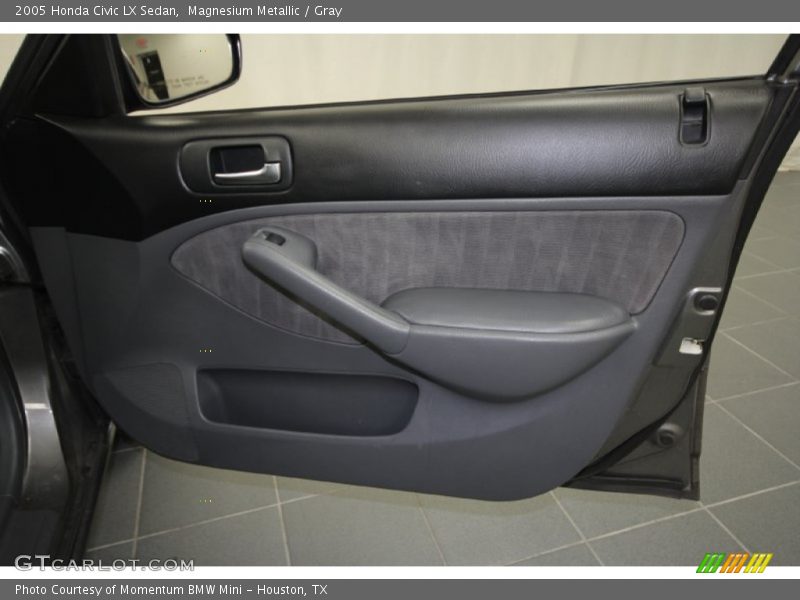 Magnesium Metallic / Gray 2005 Honda Civic LX Sedan