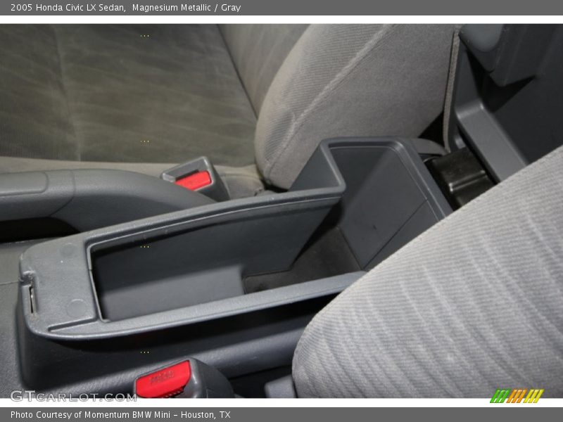 Magnesium Metallic / Gray 2005 Honda Civic LX Sedan