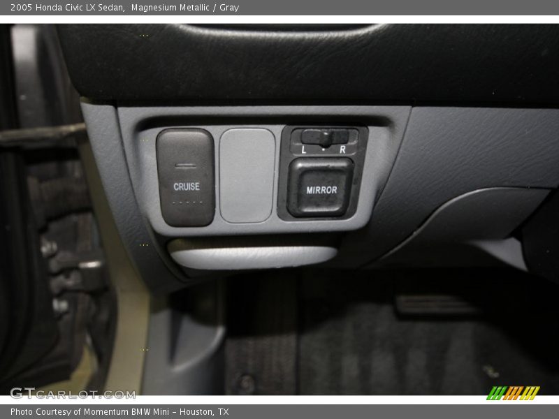 Magnesium Metallic / Gray 2005 Honda Civic LX Sedan