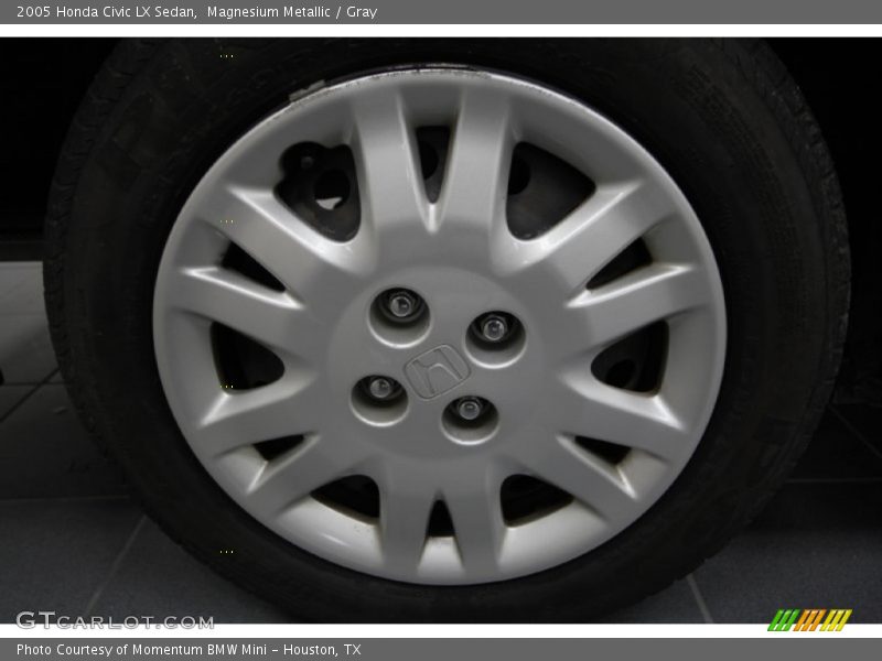 Magnesium Metallic / Gray 2005 Honda Civic LX Sedan