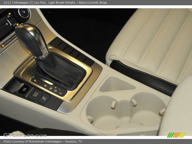 Light Brown Metallic / Black/Cornsilk Beige 2012 Volkswagen CC Lux Plus