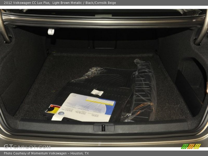 Light Brown Metallic / Black/Cornsilk Beige 2012 Volkswagen CC Lux Plus