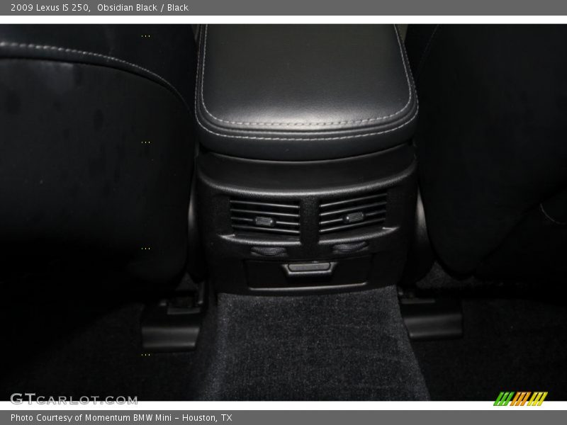 Obsidian Black / Black 2009 Lexus IS 250