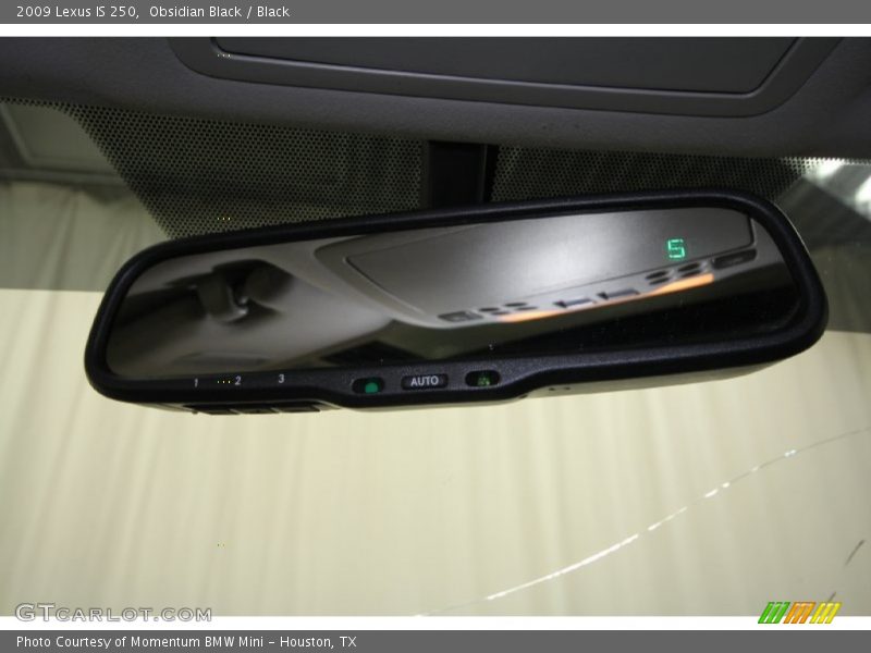 Obsidian Black / Black 2009 Lexus IS 250
