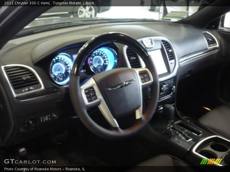 Tungsten Metallic / Black 2011 Chrysler 300 C Hemi