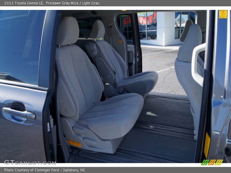 Predawn Gray Mica / Light Gray 2011 Toyota Sienna LE