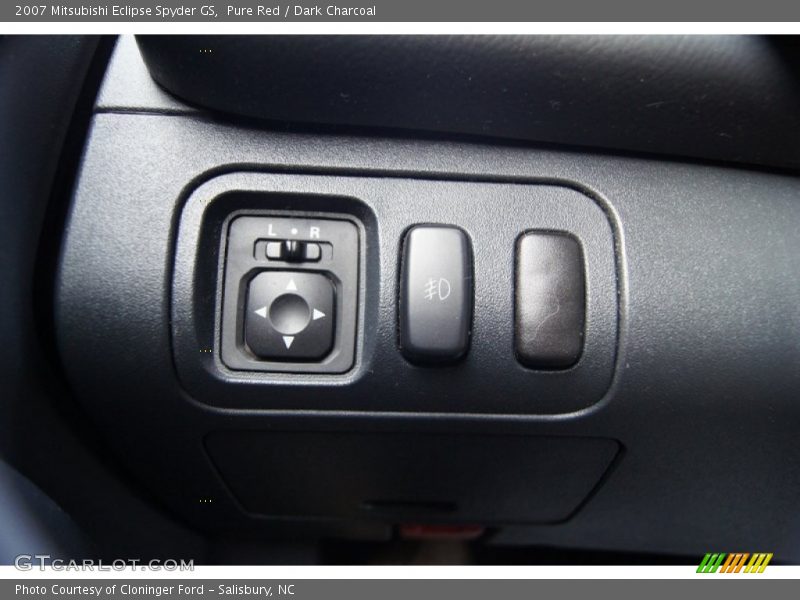 Controls of 2007 Eclipse Spyder GS