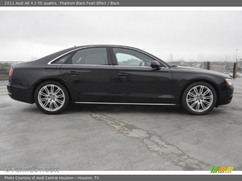  2011 A8 4.2 FSI quattro Phantom Black Pearl Effect