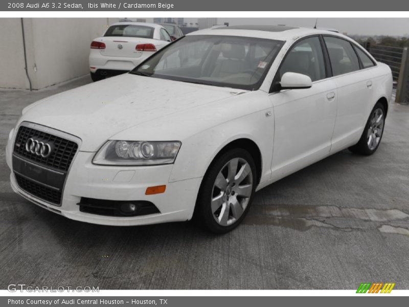 Ibis White / Cardamom Beige 2008 Audi A6 3.2 Sedan