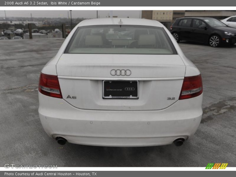 Ibis White / Cardamom Beige 2008 Audi A6 3.2 Sedan