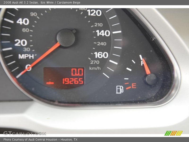 Ibis White / Cardamom Beige 2008 Audi A6 3.2 Sedan