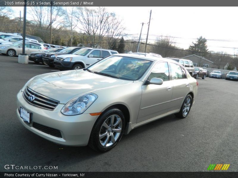 Serengeti Sand / Wheat 2005 Infiniti G 35 x Sedan