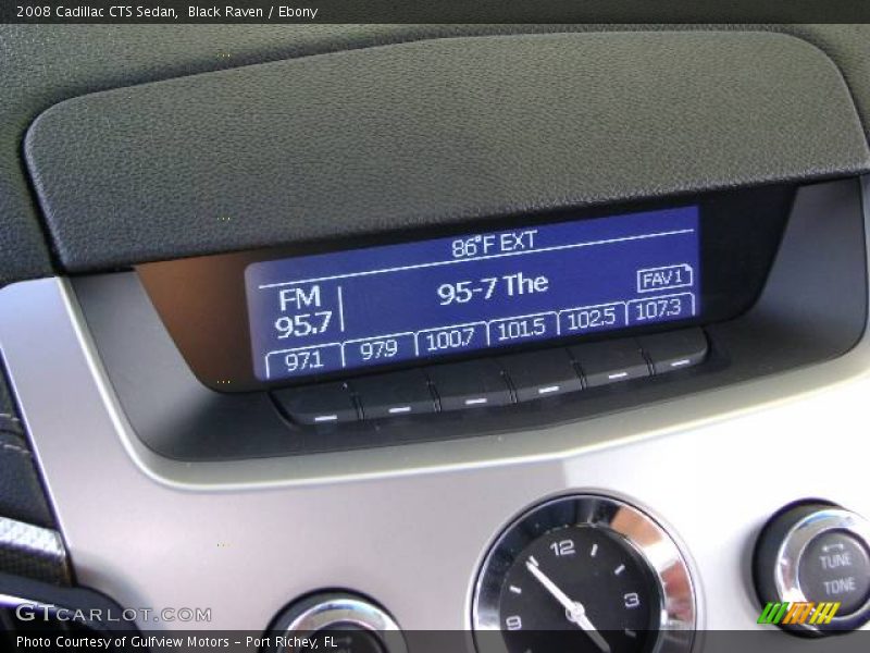 Black Raven / Ebony 2008 Cadillac CTS Sedan