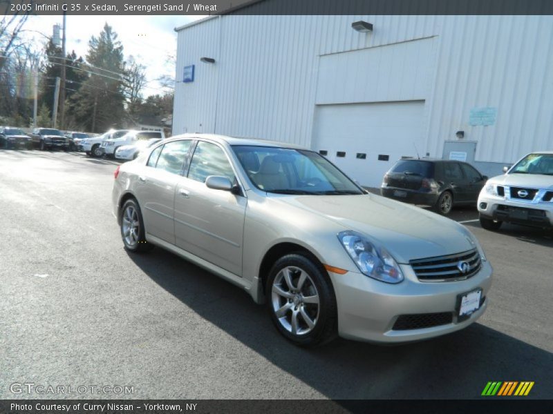 Serengeti Sand / Wheat 2005 Infiniti G 35 x Sedan