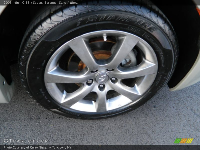 Serengeti Sand / Wheat 2005 Infiniti G 35 x Sedan